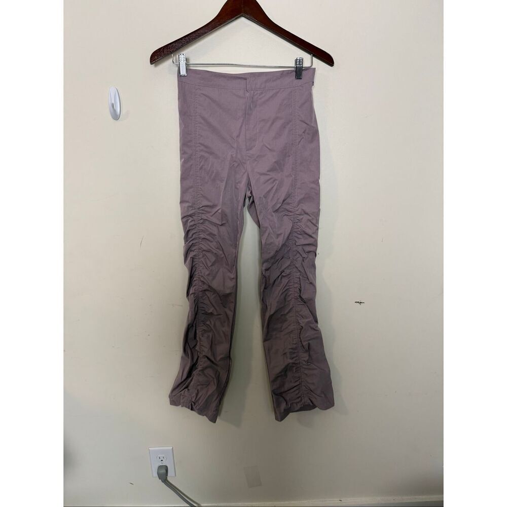 Zemeta Dolls Kill Ruched Rouge Pants Mauve Women’s Small Y2K Fairy Grunge